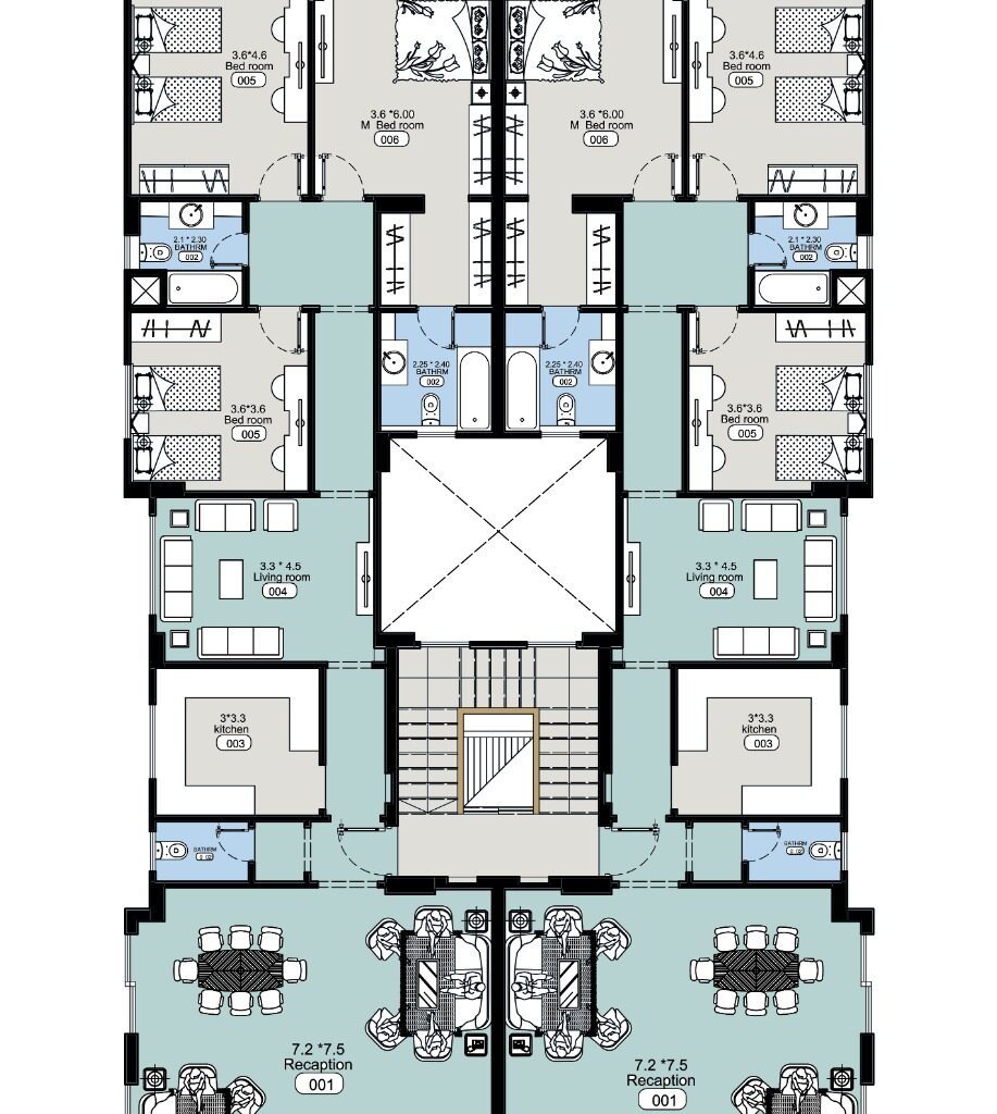 Luxury Apartment Floor Plans District 5 New Cairo.