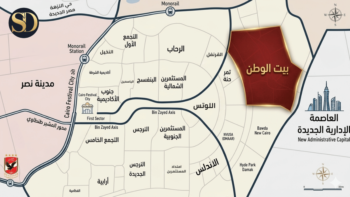 بيت الوطن أم العاصمة الإدارية؟ 1 بيت الوطن أم العاصمة الإدارية؟ أين تكمن الأرباح الحقيقية في 2026