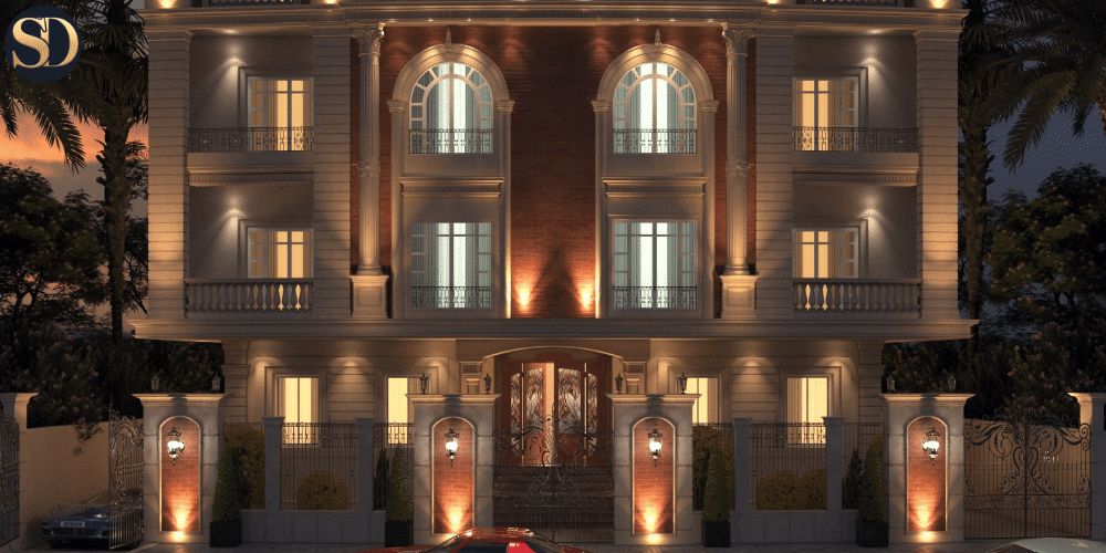 واجهة مشروع D196 سيجنتشر للتطوير العقاري النرجس الجديدة